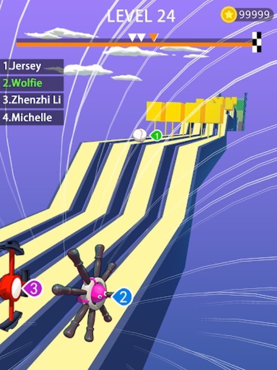 飞轮对决3D  Wheels Run 3D