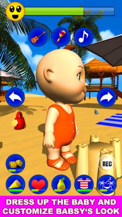 我的宝贝：Babsy在海滩3D