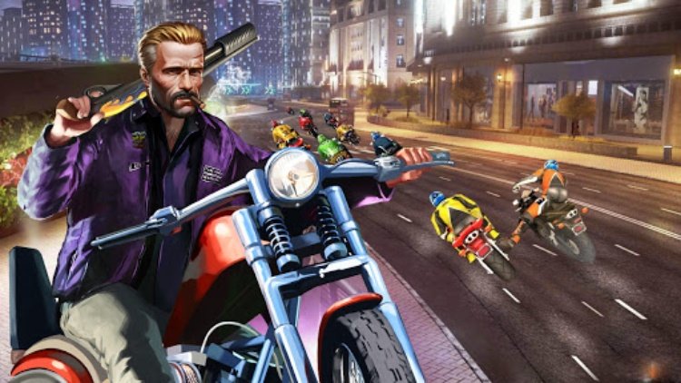 Crazy Moto: Bike Shooting Game