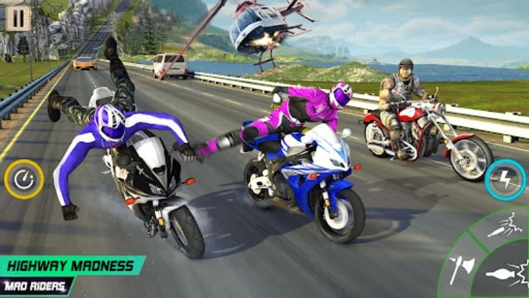Crazy Moto: Bike Shooting Game