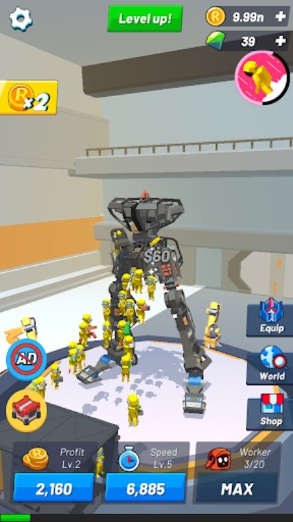 Idle Robot Inc  Idle, Tycoon