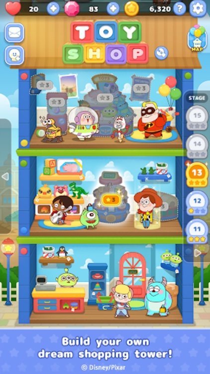LINE: Pixar Tower