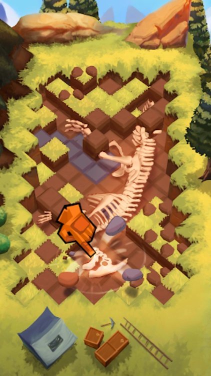 Dino Quest 2: 3D 恐龙世界的侏罗纪骨骼