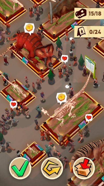 Dino Quest 2: 3D 恐龙世界的侏罗纪骨骼
