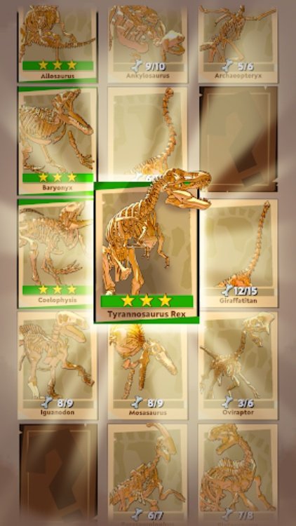 Dino Quest 2: 3D 恐龙世界的侏罗纪骨骼