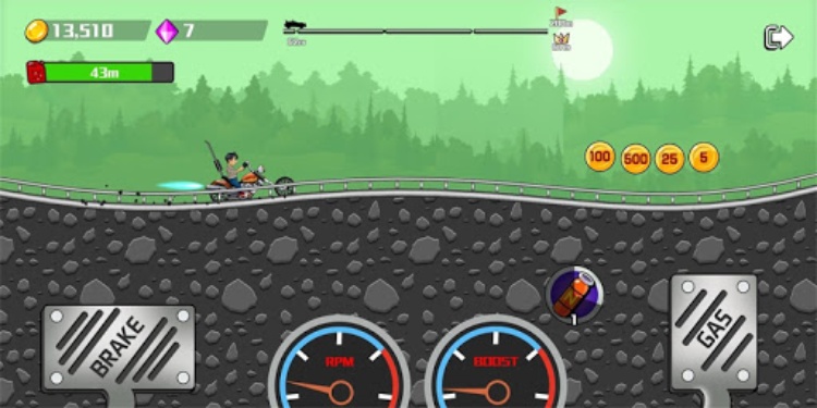 Hill Car Race  Climb Driving