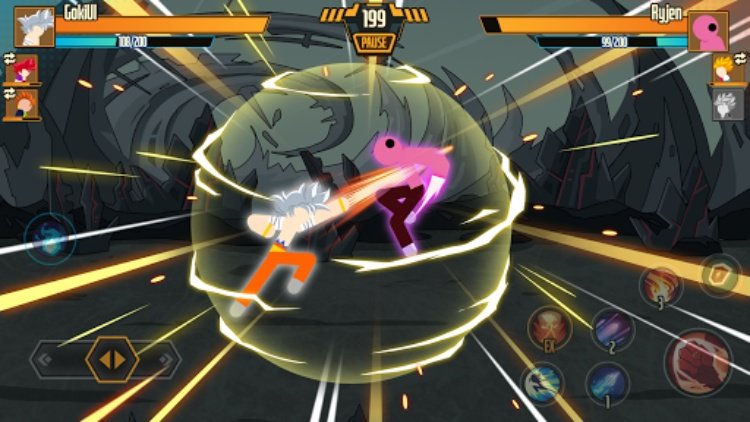 Stickman Dragon Fight  Super 