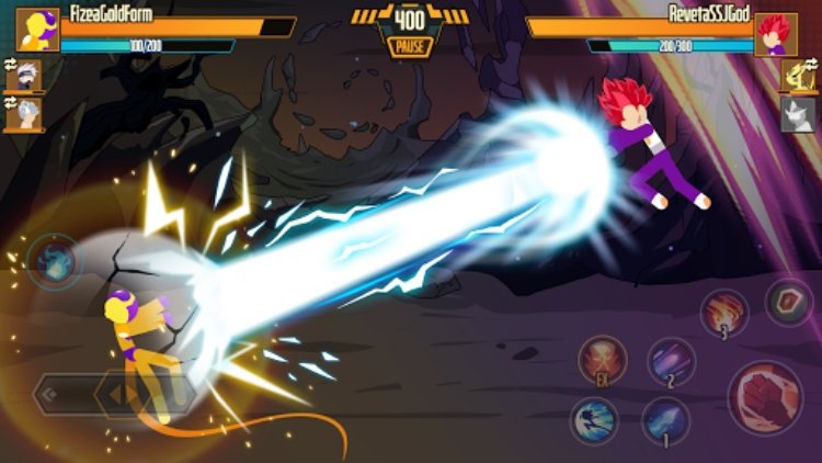 Stickman Dragon Fight  Super 