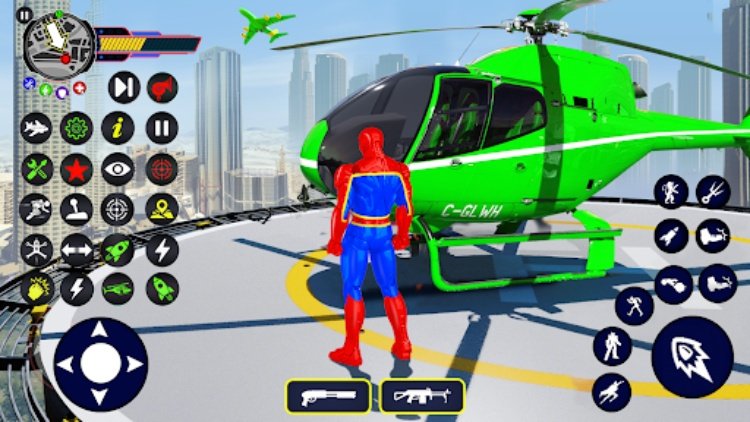 Spider Rope Hero Spider Game
