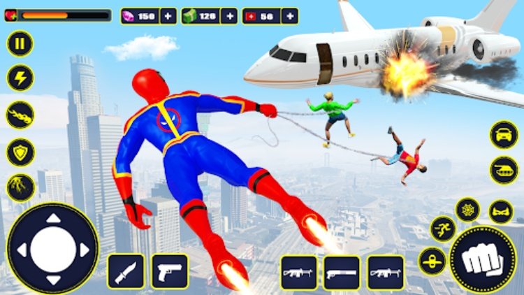 Spider Rope Hero Spider Game