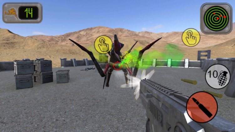 外星虫子的攻击