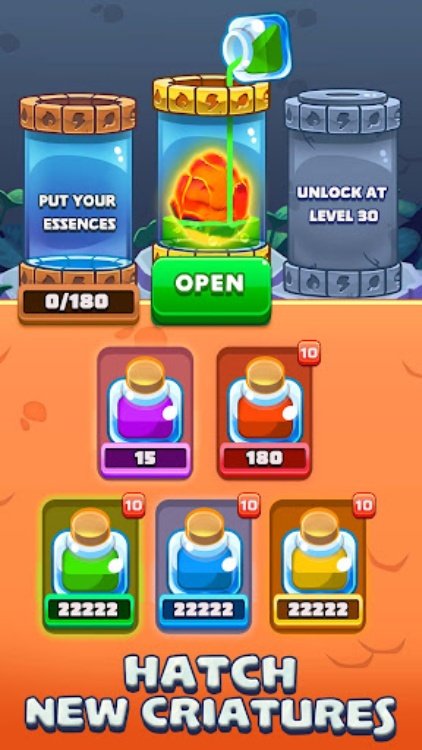 Monster Tales: Match 3 Puzzle