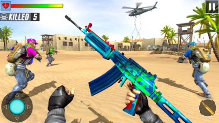 枪支游戏：枪支射击游戏