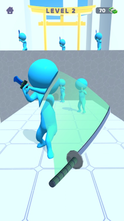 刀剑游戏！忍者斩击行者3D