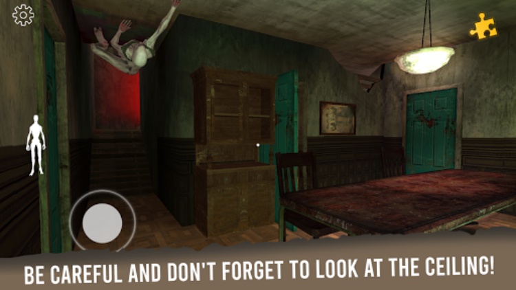 Emily is on the ceiling!