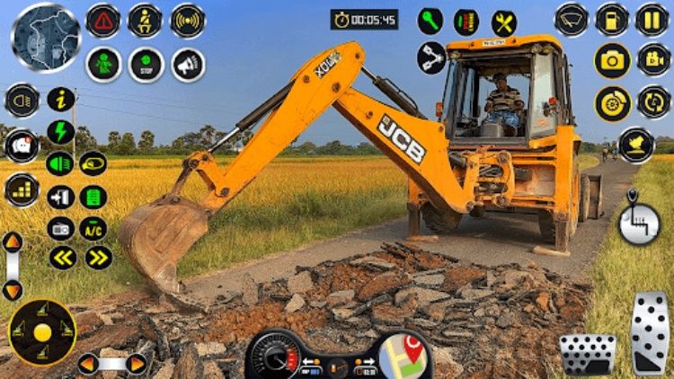 Real City JCB Construction 3D