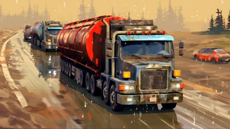 Oil Cargo Transport Truck Game