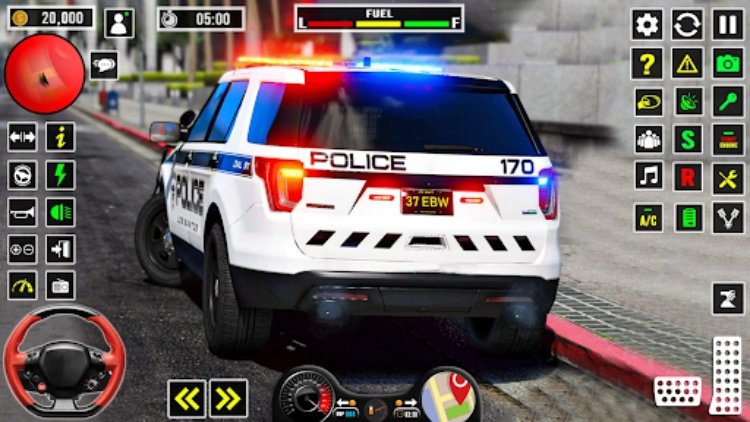 Police Car Driving Game 3d