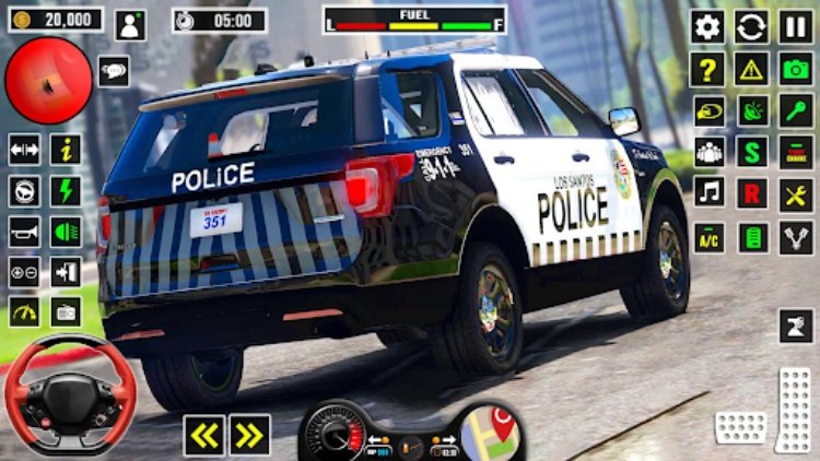 Police Car Driving Game 3d