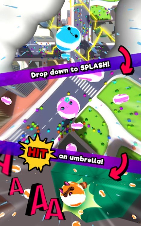 Dropy Fall! Kawaii Roll Smash