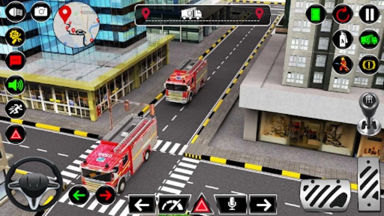 American Fire Truck Simulator