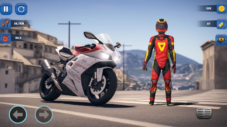 Racing In Moto: Traffic Race