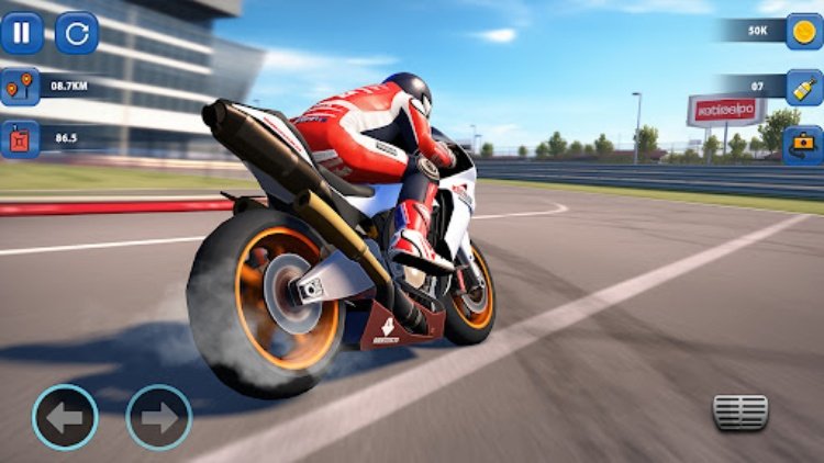 Racing In Moto: Traffic Race
