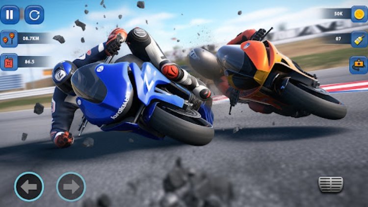 Racing In Moto: Traffic Race