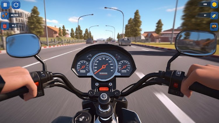 Racing In Moto: Traffic Race