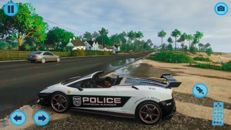 Police Cop Chase Racing Sim