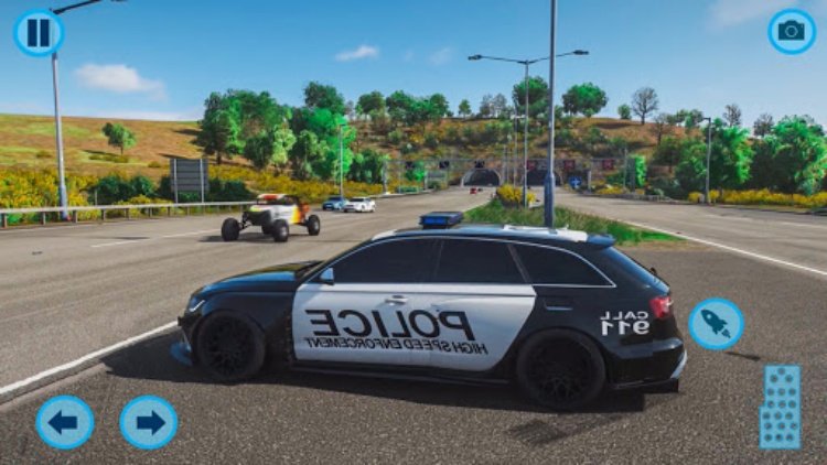 Police Cop Chase Racing Sim