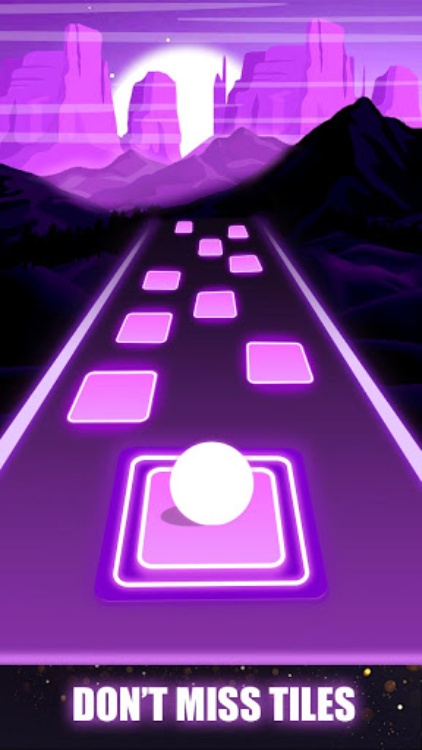 Hop Ball Tiles Music jump