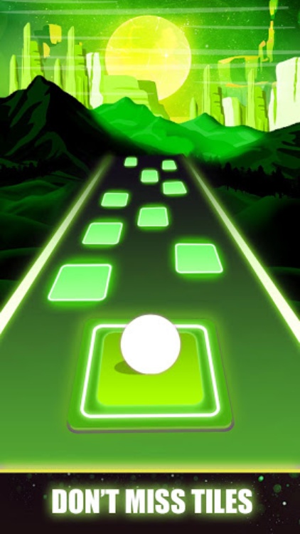 Hop Ball Tiles Music jump