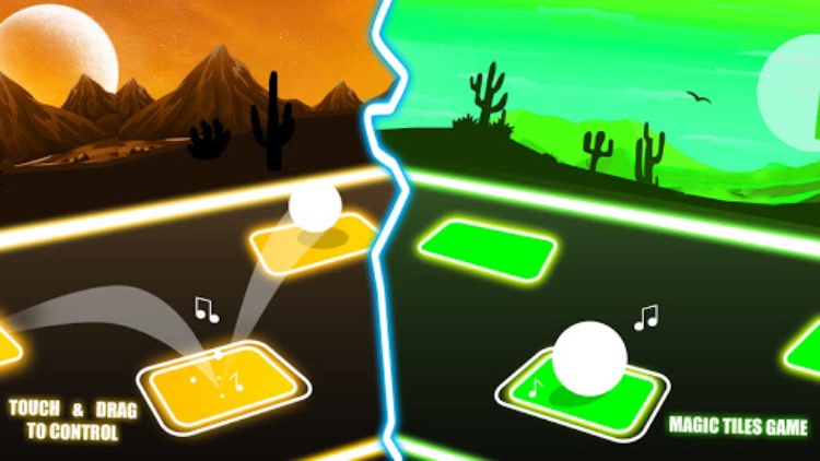 Hop Ball Tiles Music jump
