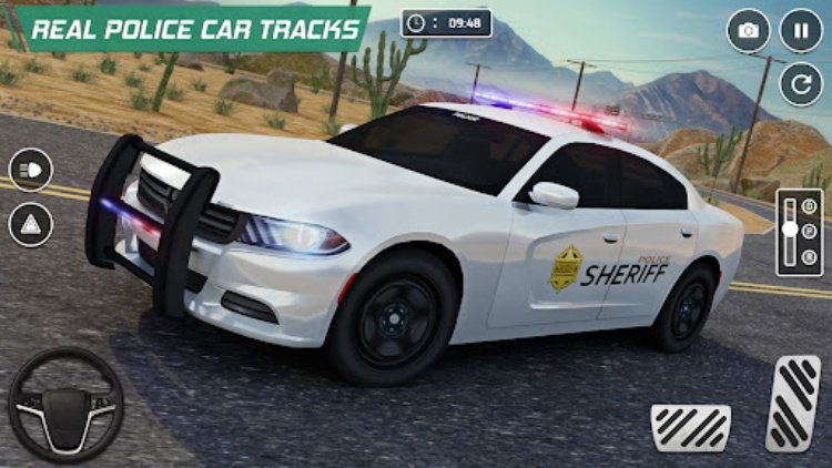 US Police Car: Gangster Chase