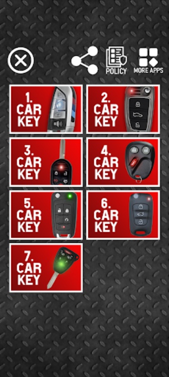 Car key simulator