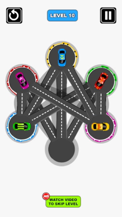 Car Parking Order Puzzle Game