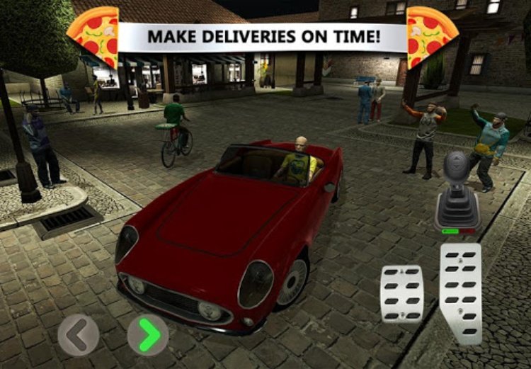 Pizza Delivery: Driving Simula