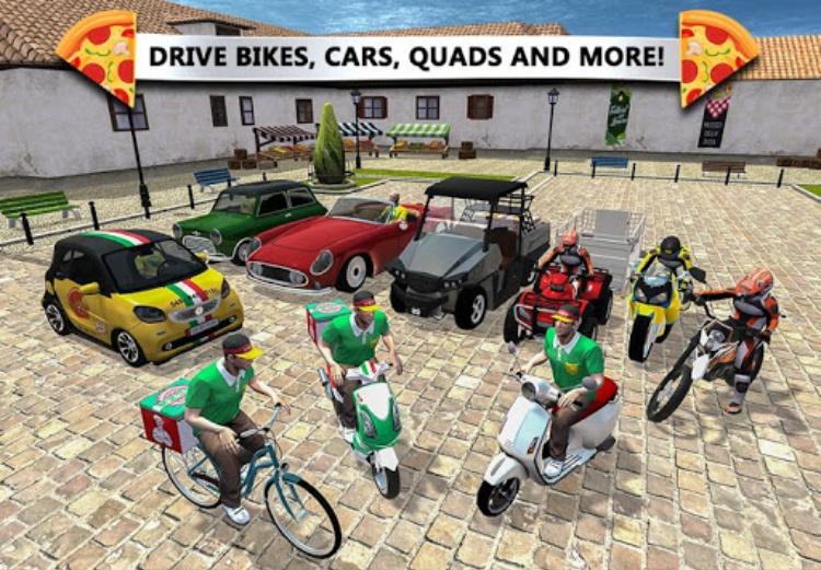Pizza Delivery: Driving Simula