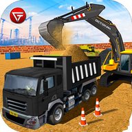 Excavator Dumper Truck Sim 3D
