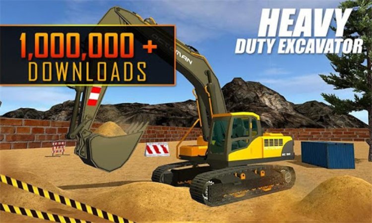 Excavator Dumper Truck Sim 3D