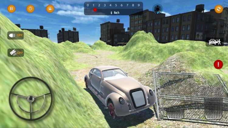 Retro Car Simulator