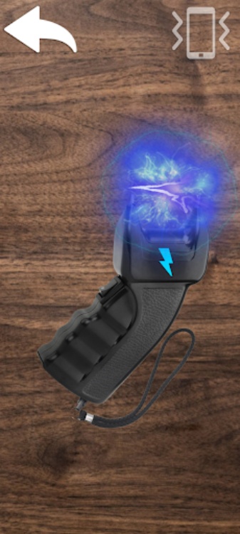 Simulator of electric stun gun