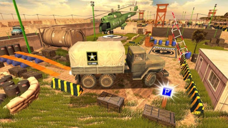 USA Army Truck Drive Simulator
