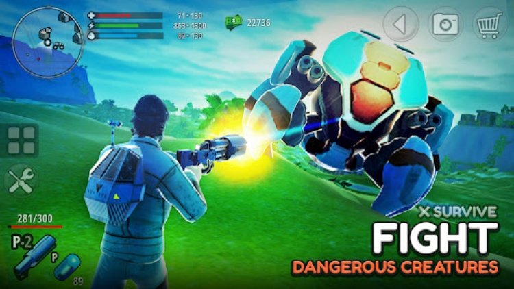 X Survive: 开放世界生存沙盒游戏