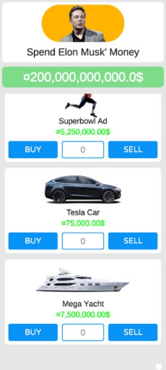 Spend Elon Musk' Money