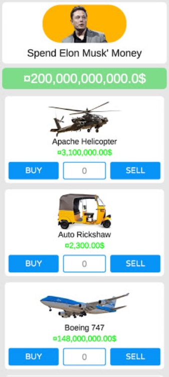 Spend Elon Musk' Money