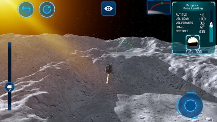 Moon Lander 3D Simulator