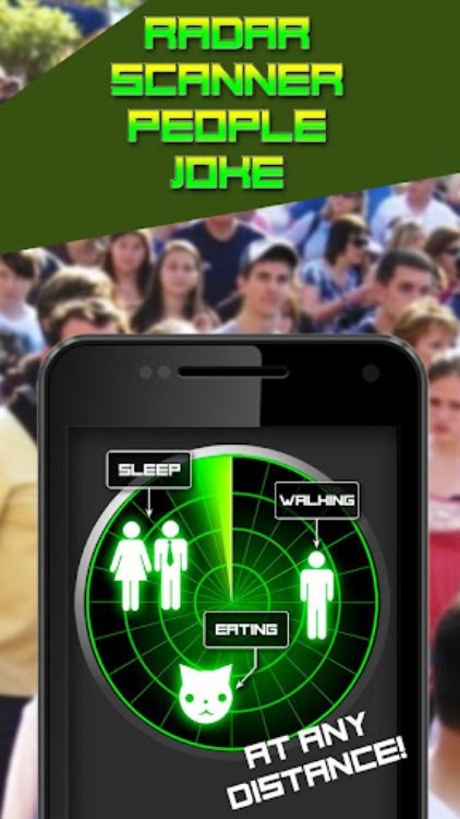 雷达扫描仪人笑话