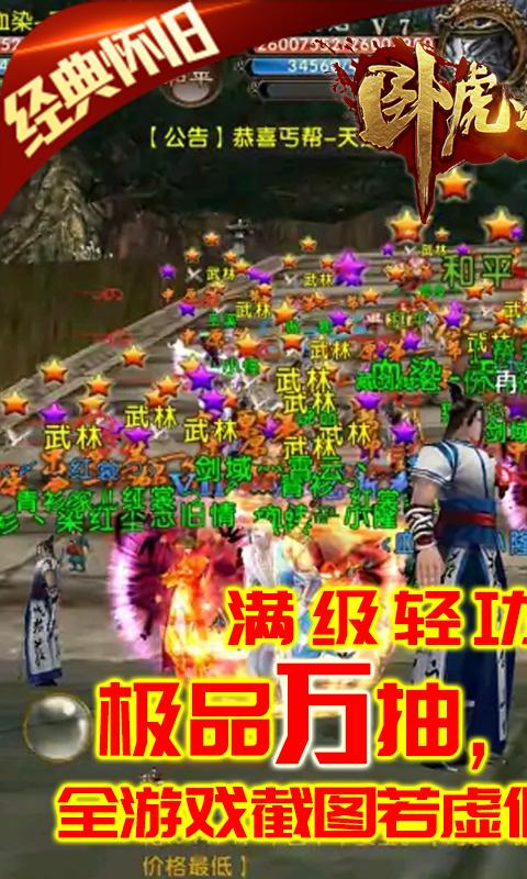 卧虎藏龙-满级万抽版